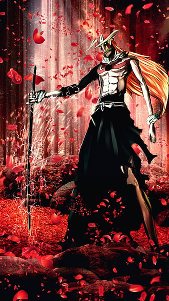 Vasto Lorde, Bleach, Kurosaki Ichigo, anime, Hollow, selective coloring -  wallpaper #132043 (1920x1200px) on