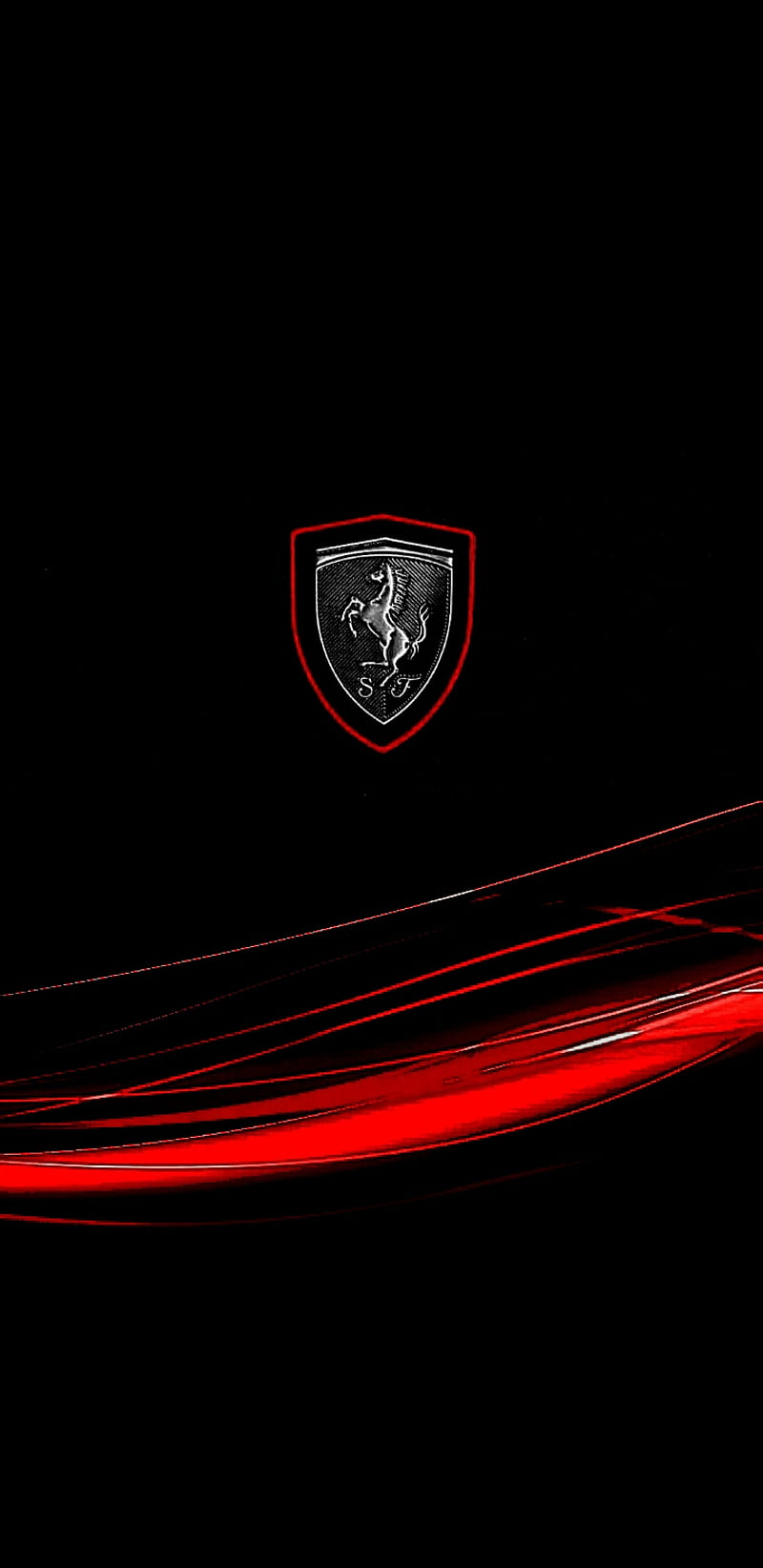 Ferrari logo, logos, HD phone wallpaper