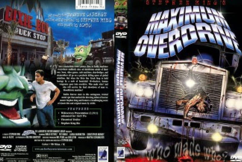 Maximum Overdrive, Horror, Overdrive, Stephen King, HD wallpaper