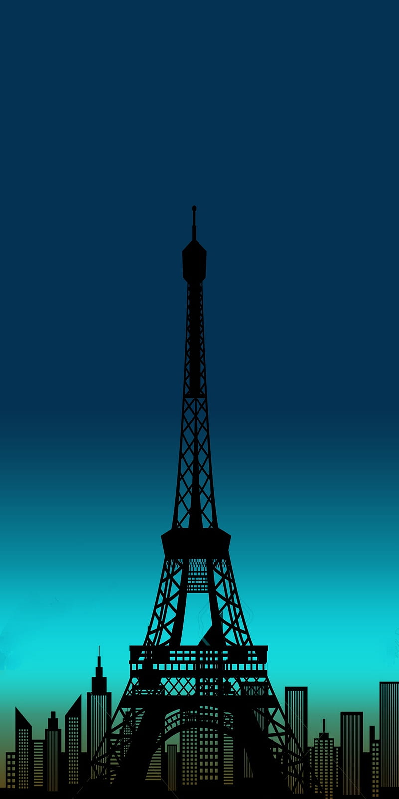 Eiffel Tower, paris, love, france, drazraut, best, minimalist, HD phone  wallpaper | Peakpx