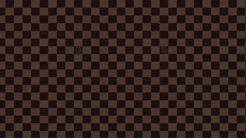 Download Black And Brown Louis Vuitton Pattern For Background