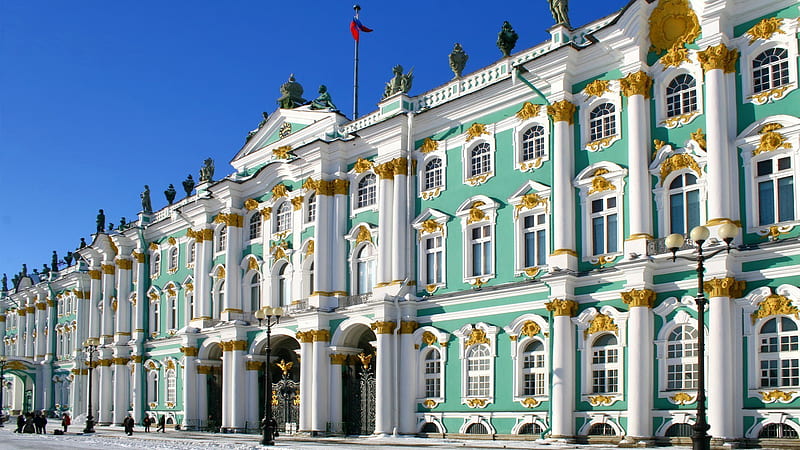 Saint Petersburg Palace In Russia Travel, HD wallpaper