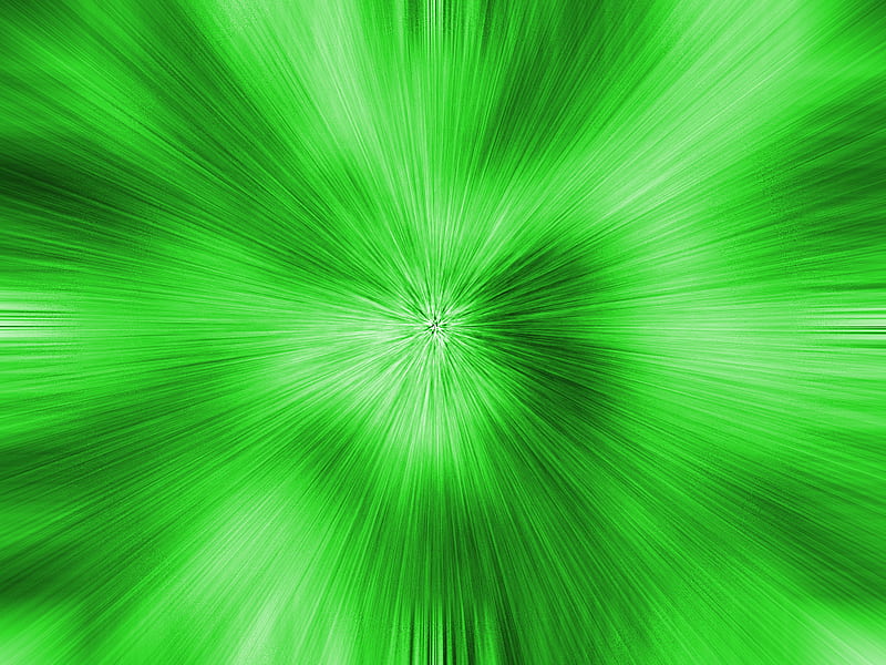 Green Storm, abstract, vortices, HD wallpaper