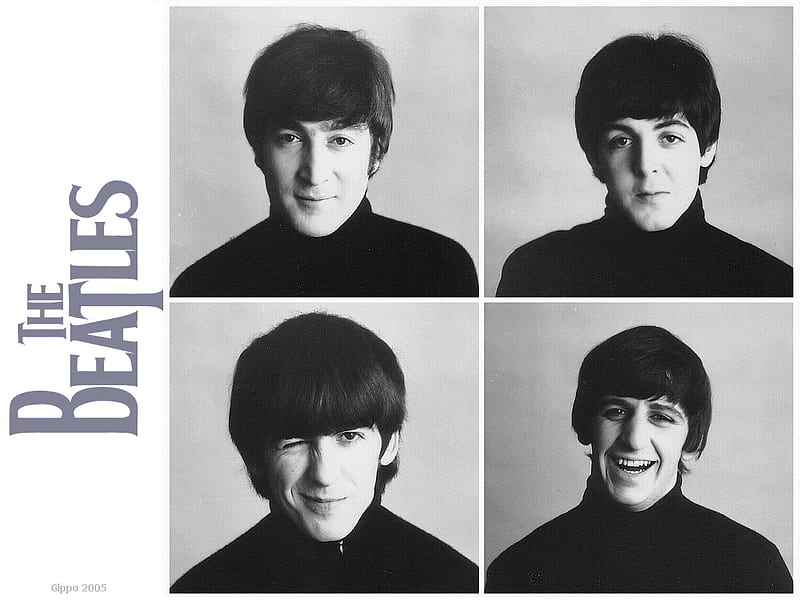 The Beatles, fab four, pop, music, HD wallpaper