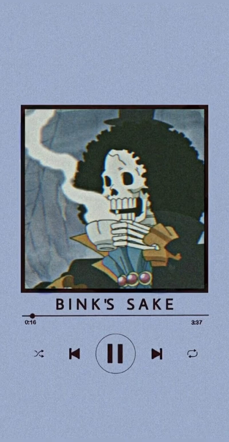 Bink's Sake, brook, one piece, anime, HD phone wallpaper
