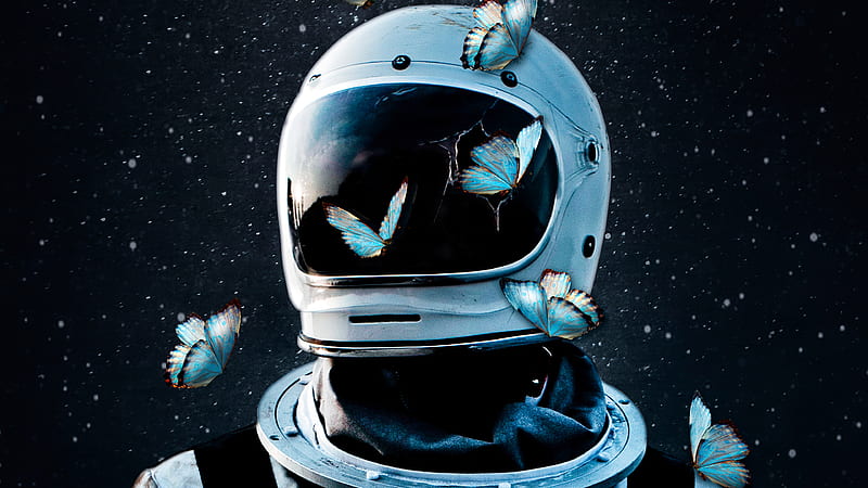 Broken Astronaut , astronaut, artist, artwork, digital-art, HD wallpaper