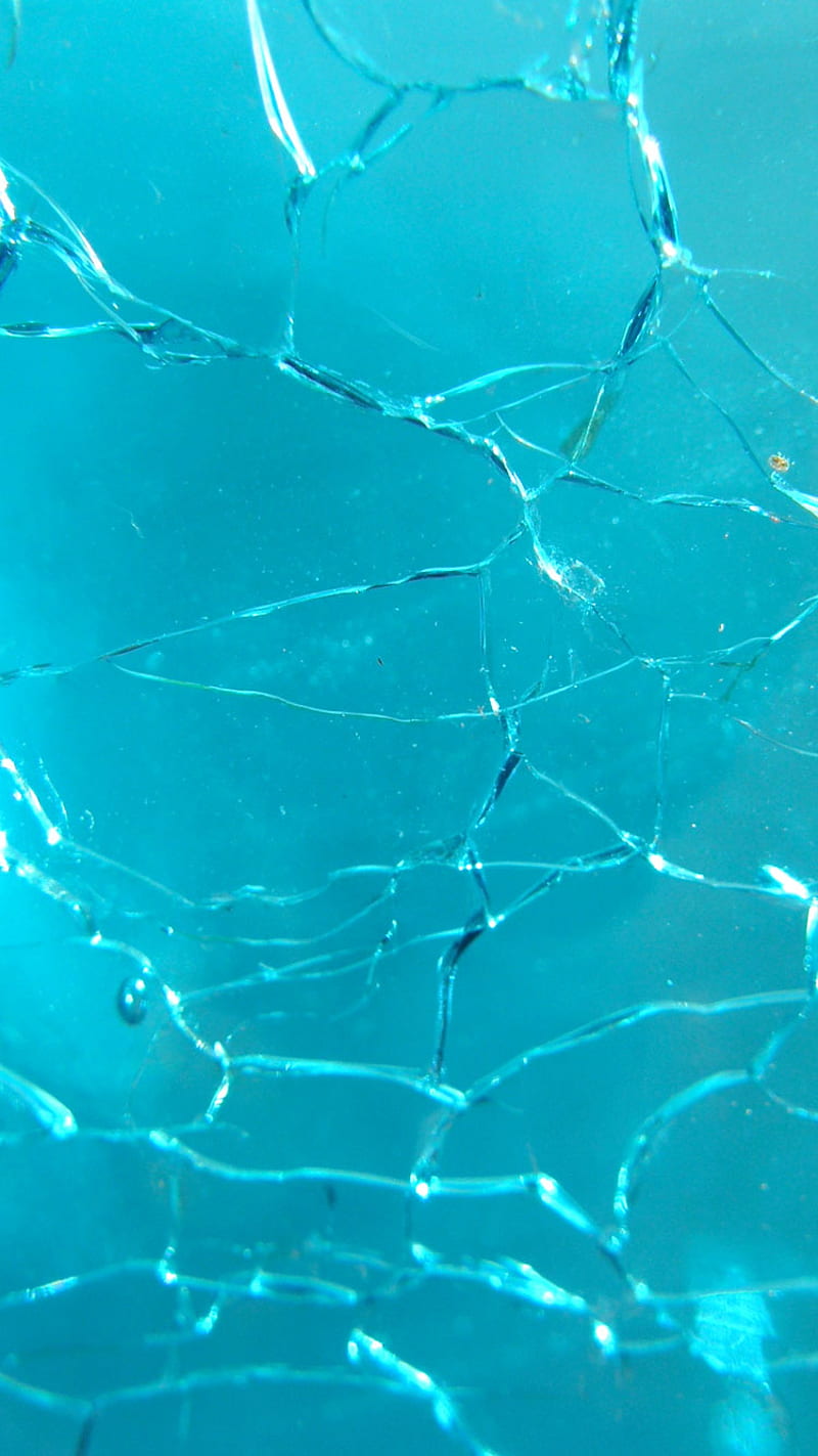 Brokent Glass, abstract, blue, broken, fun, funny, life, scary, white, HD phone wallpaper