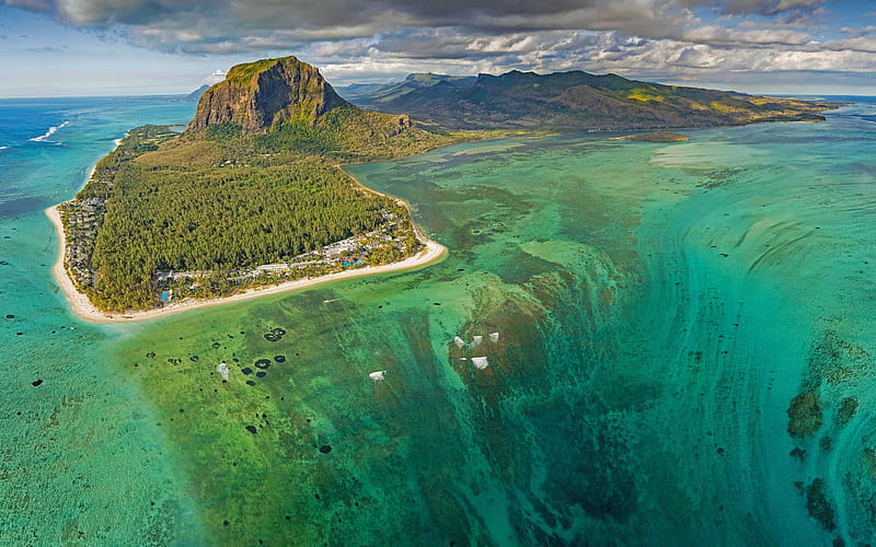 Le Morne Brabant Mauritius 2021 Bing Theme, HD wallpaper