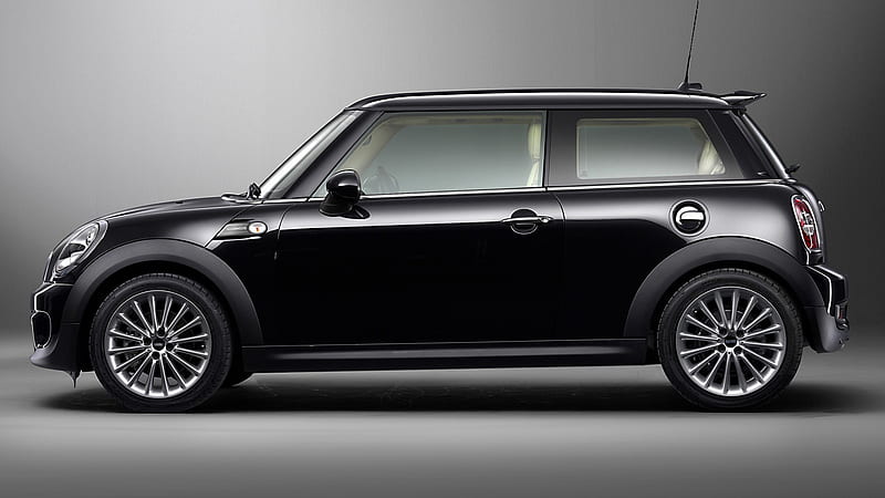 Mini, Mini Cooper S inspired by Goodwood, Black Car, Car, HD wallpaper