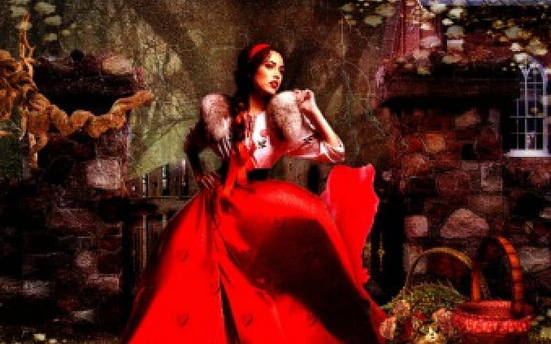 Red Passion Room Fantasy Woman Redhead Hd Wallpaper Peakpx 6672