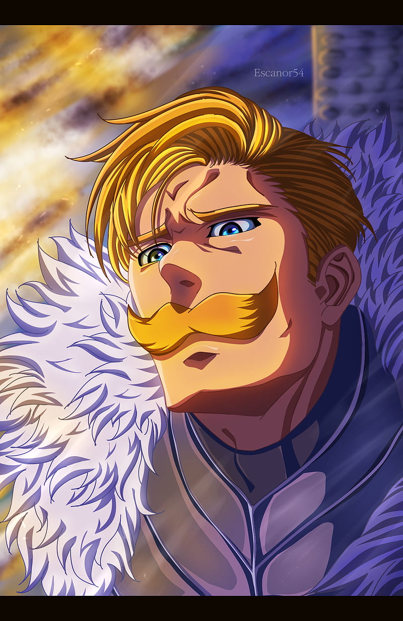 Escanor, knight, character, 7ds, anime, HD phone wallpaper
