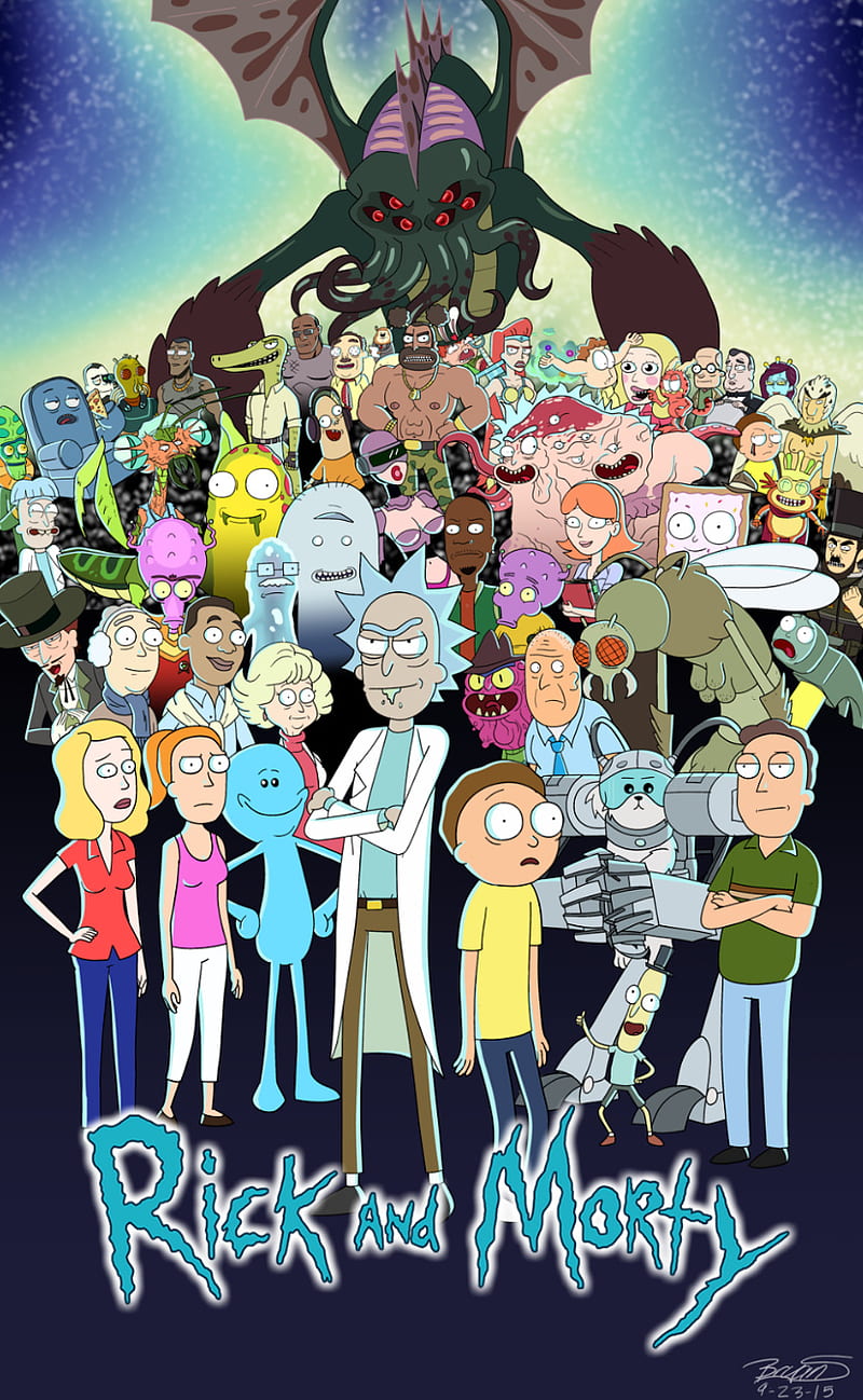 Rick and Morty, adult swim, rick sanchez, tv, tv show, HD phone wallpaper