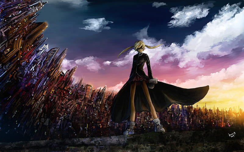 Waiting for dawn, power, girl, anime, soul eater, HD wallpaper | Peakpx