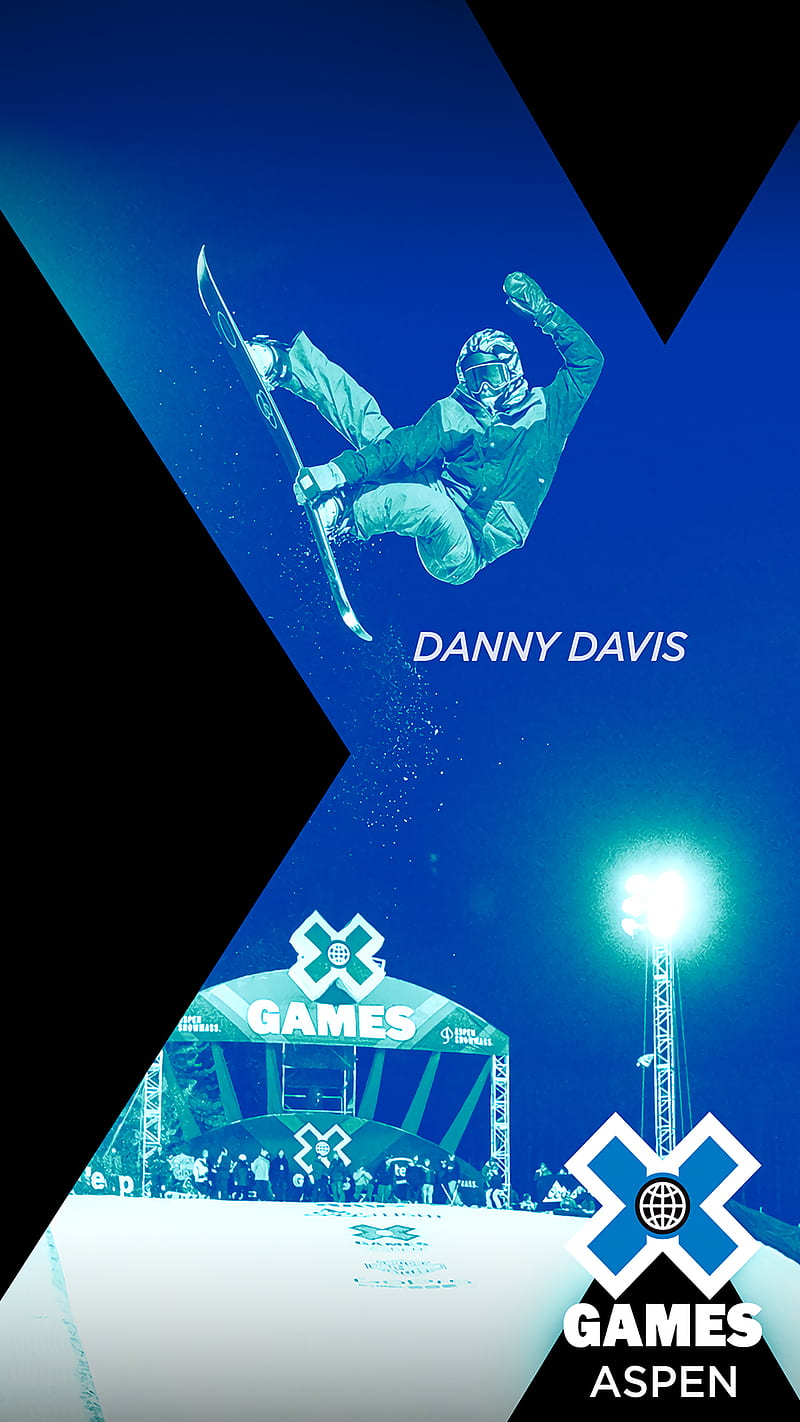 Danny Davis, espn, extreme, ski, snow, snowboard, xgames, xaspen, HD phone wallpaper