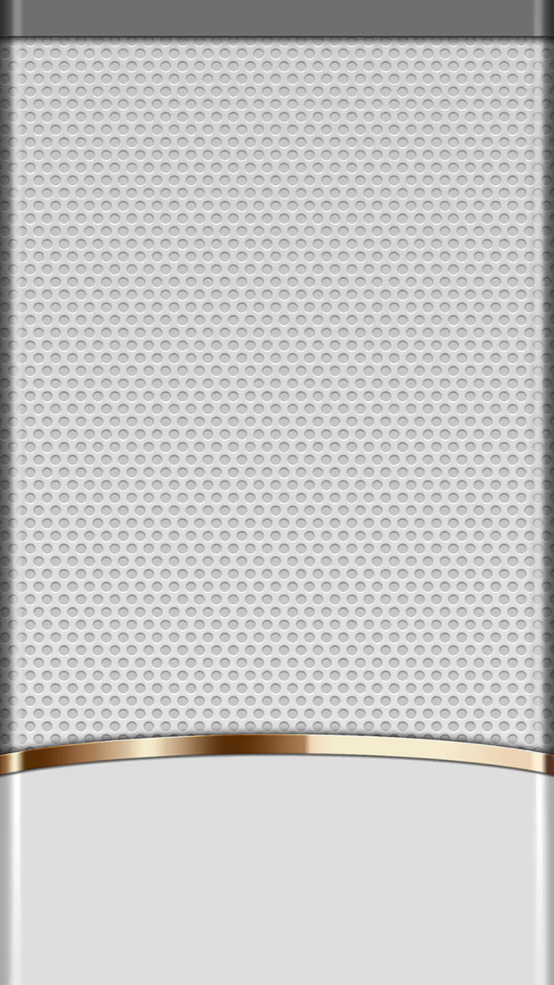 Abstract, beauty design, edge, gold, metal, s7, silver, white, HD phone wallpaper