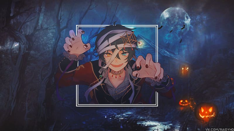 Halloween, Video Game, Ensemble Stars, Mika Kagehira, HD wallpaper