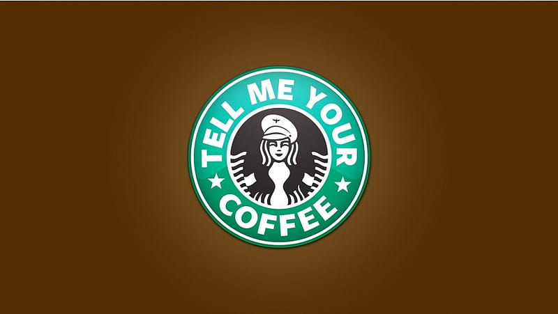 Starbucks Coffee Shop Logo, HD wallpaper