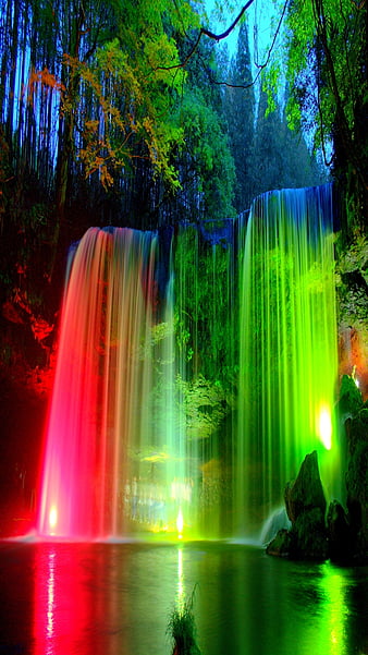 Hình nền điện thoại HD về màu sắc thác nước, rừng, đêm, nước sẽ đưa bạn vào một thế giới khác. Màu sắc đầy màu sắc và chất lượng hình ảnh rõ nét sẽ đem lại cho bạn một trải nghiệm độc đáo.