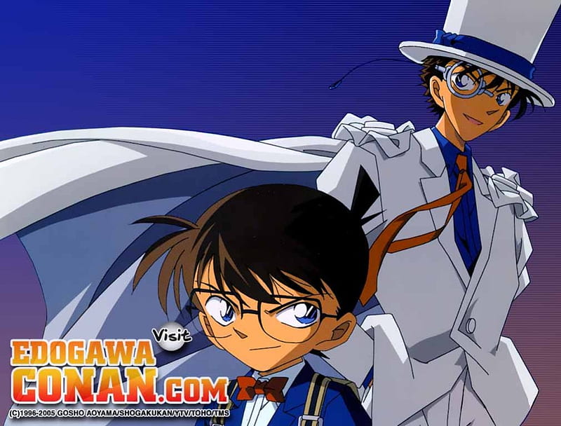 Detective Conan, Conan Edogawa, Kaito Kid, Male, HD wallpaper | Peakpx