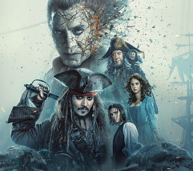 Pirateofthecaribbean, dead men tell no tales, epic, jack sparrow, pirate of the caribbean, HD wallpaper
