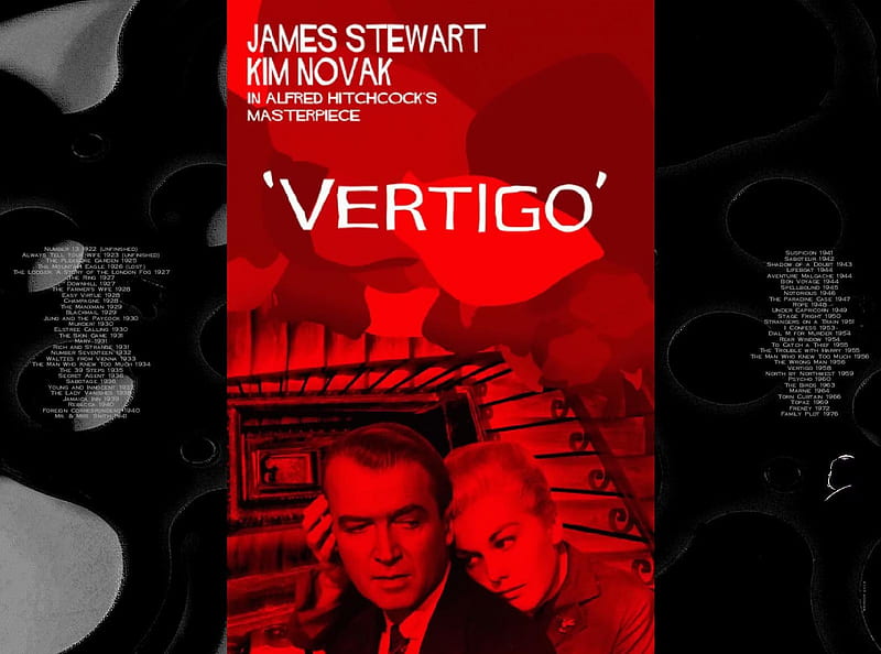 Vertigo03, alfred hitchcock, posters, classic movies, Vertigo, HD wallpaper