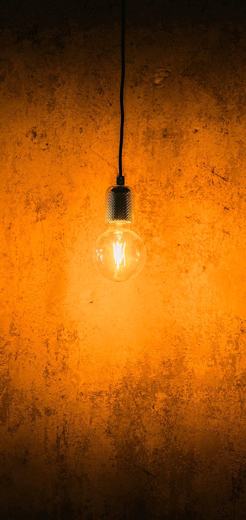Bulb, black, catcher, lamp, light, simple, HD phone wallpaper