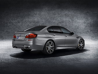 BMW, BMW M5, Car, Gray Car, Luxury Car, Sedan, HD wallpaper