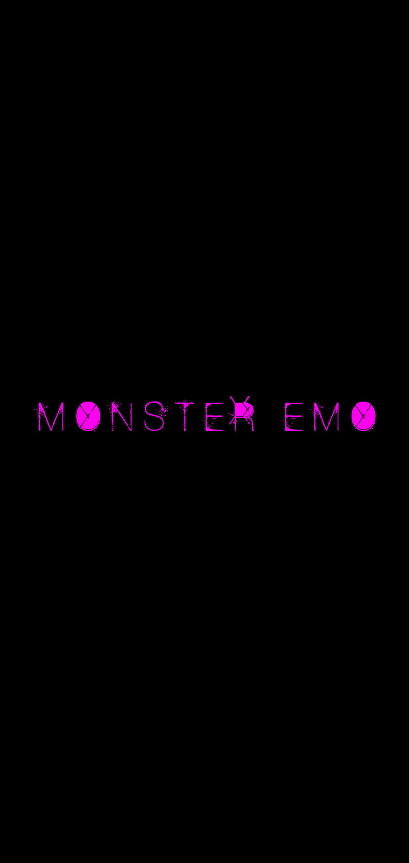 MONSTER EMO V1, iphone, life, logo