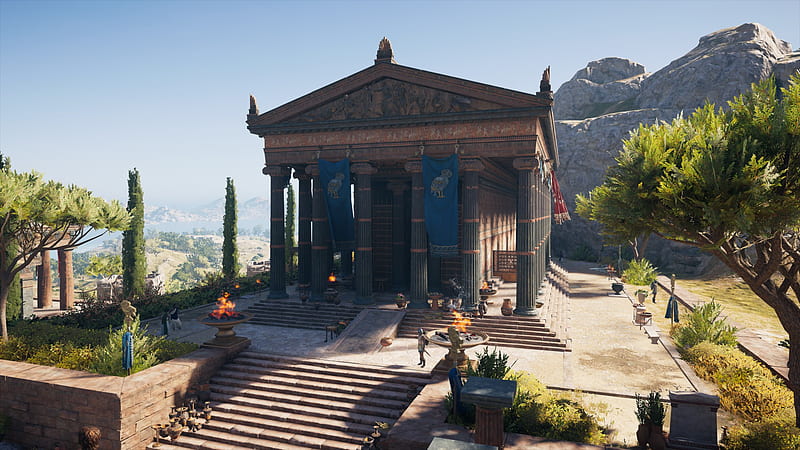 Temple of Artemis Laphria. Assassin's Creed, HD wallpaper