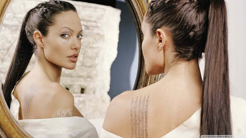 Angelina Jolie, beauty, model, woman, people, HD wallpaper