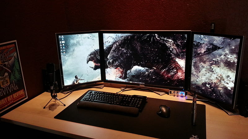 The Evolution of the Gaming Setup, HD wallpaper | Peakpx