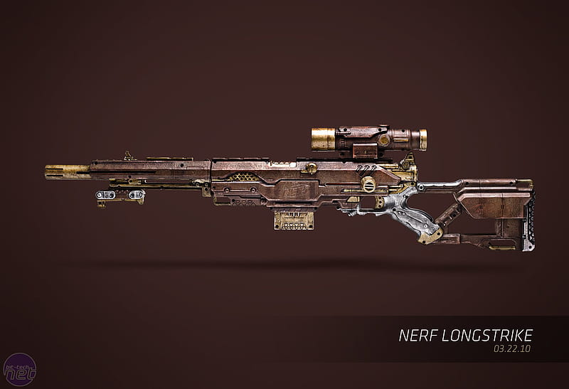 Nerf Longstrike, scope, rifle, special, assult, HD wallpaper