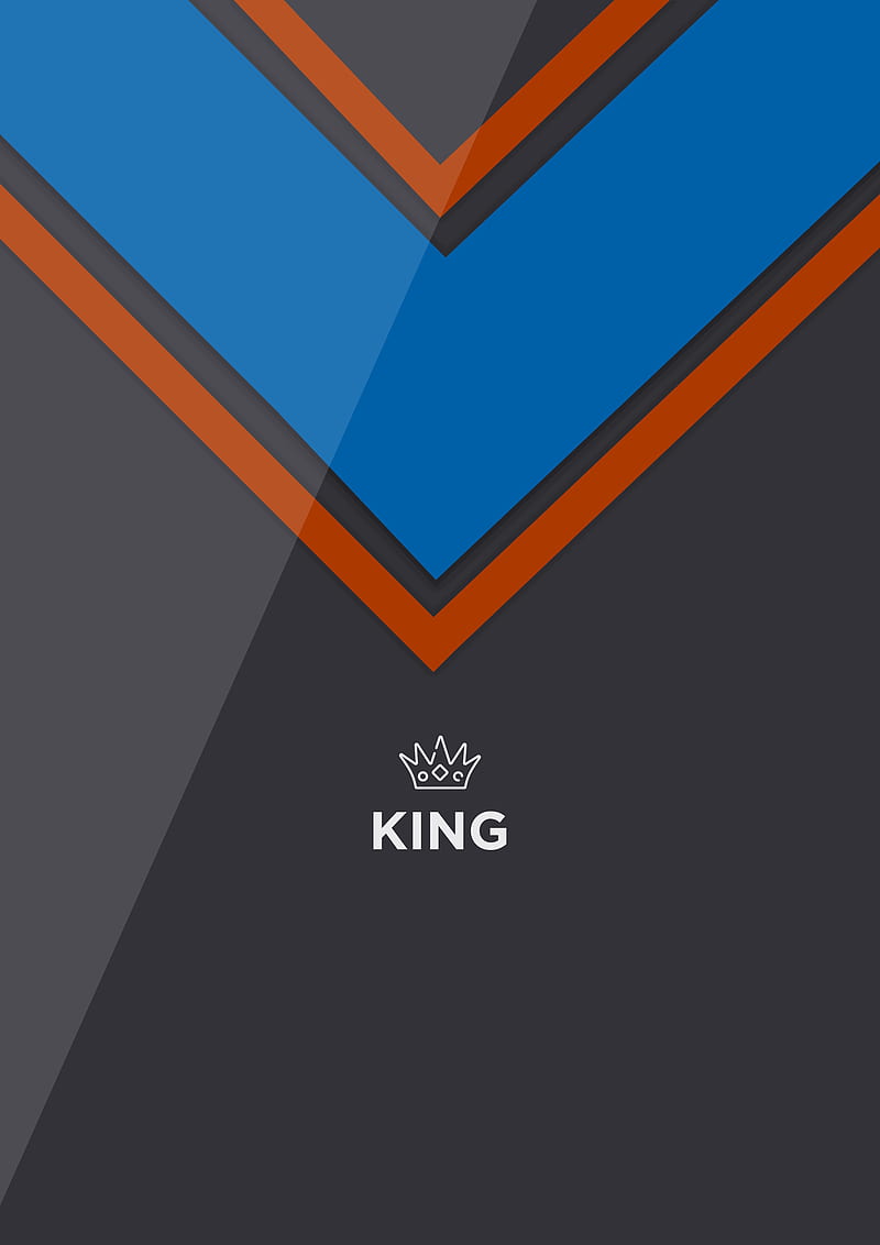KING DESIGN, black, emblems, fancydesigns, galaxy, HD phone wallpaper