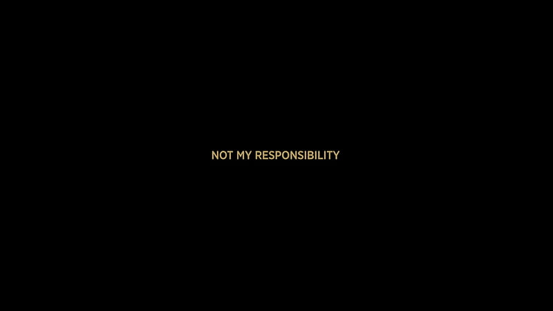 Not My Responsibility, Dont Talk To Me, HD wallpaper