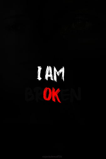 I Am Ok, hate, keep, kit, logo, man, mars, sad, self, style, you, HD phone  wallpaper | Peakpx