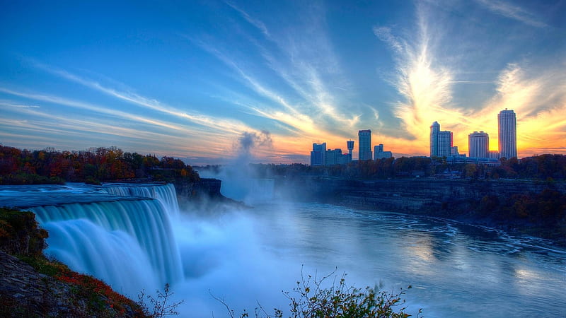 Niagara Waterfall Canada-Nature, HD wallpaper