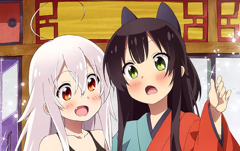 Anime, cute, aww, girl, HD wallpaper