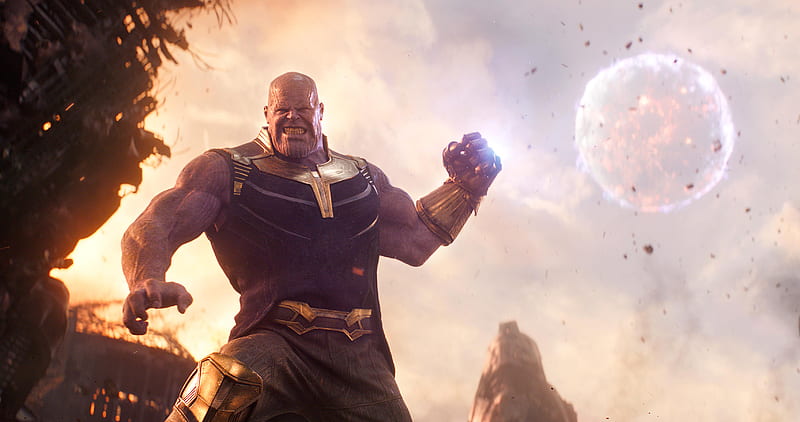 Thanos In Avengers Infinity War 2018, thanos, avengers-infinity-war, 2018-movies, movies, avengers, infinity-war, HD wallpaper