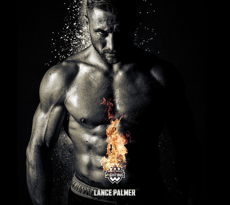 Lance Palmer Fire2, wsof, mma, fight, girls, boxing, sport, turning, stone, HD wallpaper