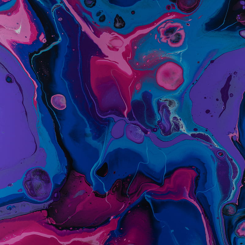 stains, spots, colorful, abstraction, liquid, HD phone wallpaper