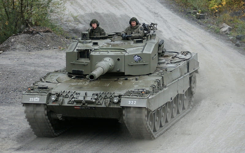 leopard, leopard 2a, bundeswehr, german tank, army, HD wallpaper