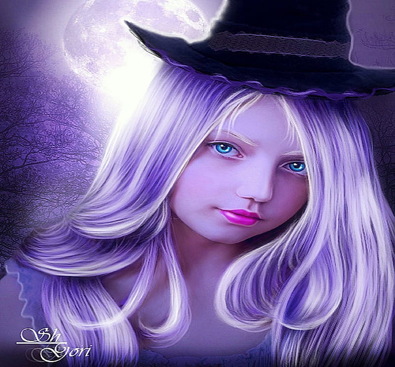 Wallpaper  purple black hair witch magic nightmare life shopping  blogger midnight girl darkness fantasy second nu screenshot  spellbound computer wallpaper goth subculture cg artwork 2756x1441    868357  HD Wallpapers  WallHere
