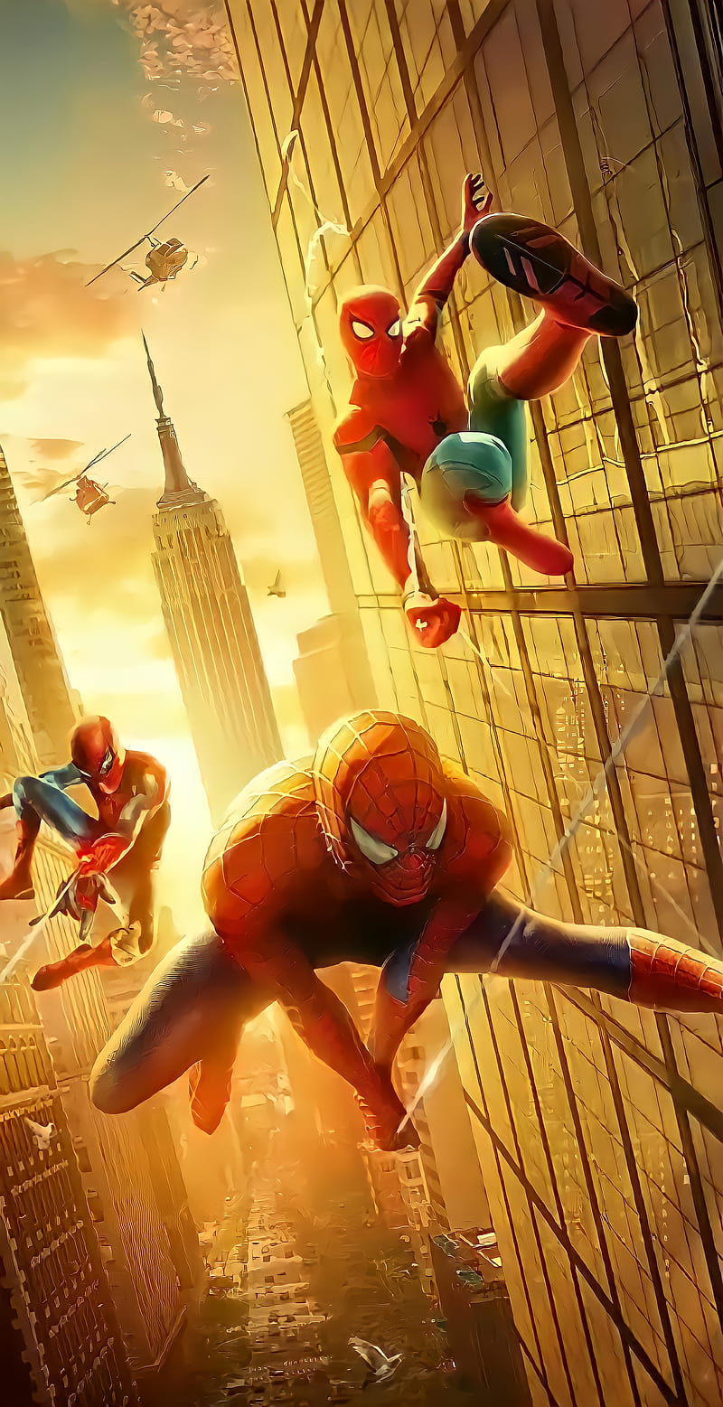 Spiderman, marvel, Andrew Garfield, no way home, HD phone wallpaper