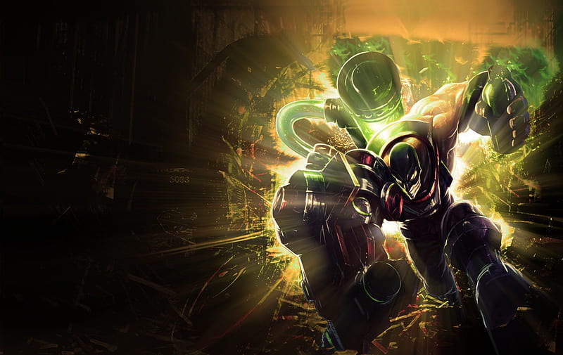 Singed, lol, augmented, league of legends, HD wallpaper