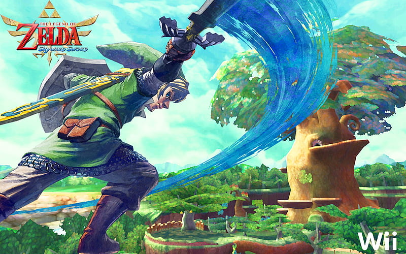 The Legend of Zelda: Skyward Sword (), skyward, wii, sword, zelda, HD wallpaper