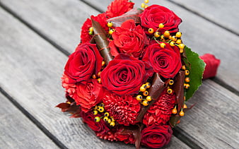Rose, flower, red, bouquet, dark, HD phone wallpaper | Peakpx