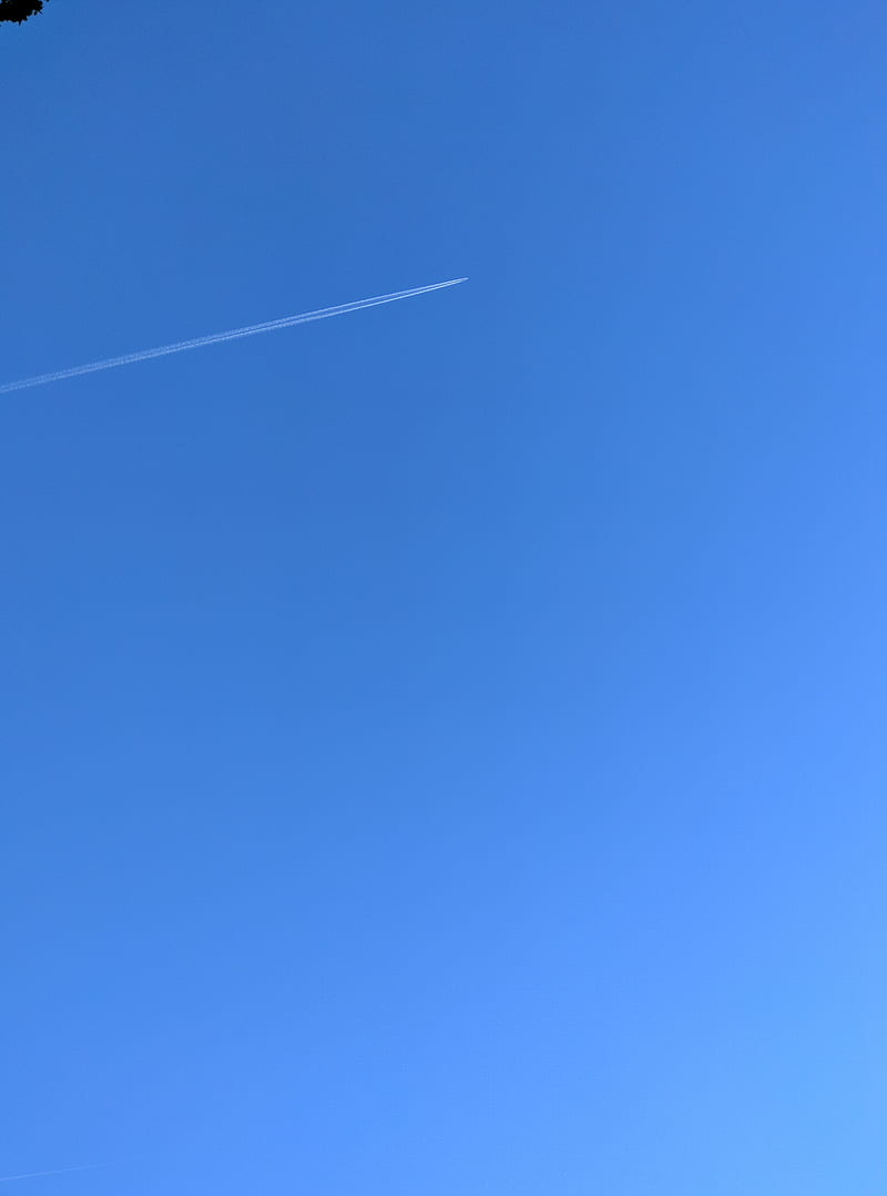 Airplane, background, blue, colors, gradient, plain, simple, HD phone  wallpaper | Peakpx