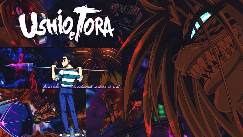 Anime, Ushio & Tora, Tora (Ushio & Tora), Ushio Aotsuki, HD wallpaper