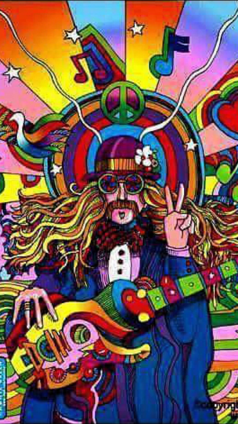 Hippie, 50s, 60s, cool, peace, HD phone wallpaper | Peakpx