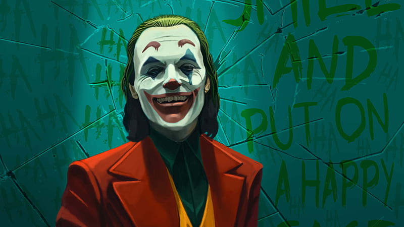 Joker Smile Laugh Art, joker-movie, joker, superheroes, supervillain, artwork, HD wallpaper